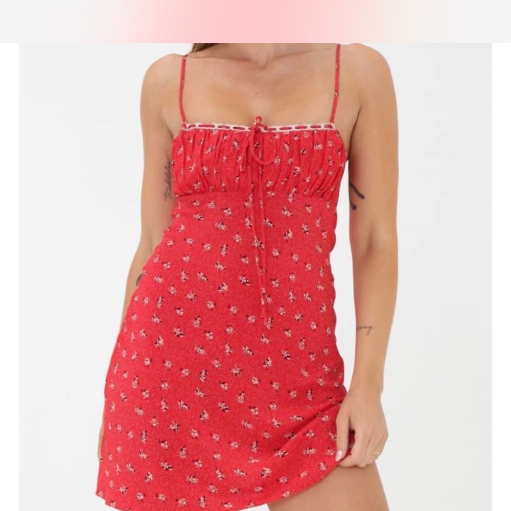 Rumored NWT Suncoast Mini Dress Red Size Small